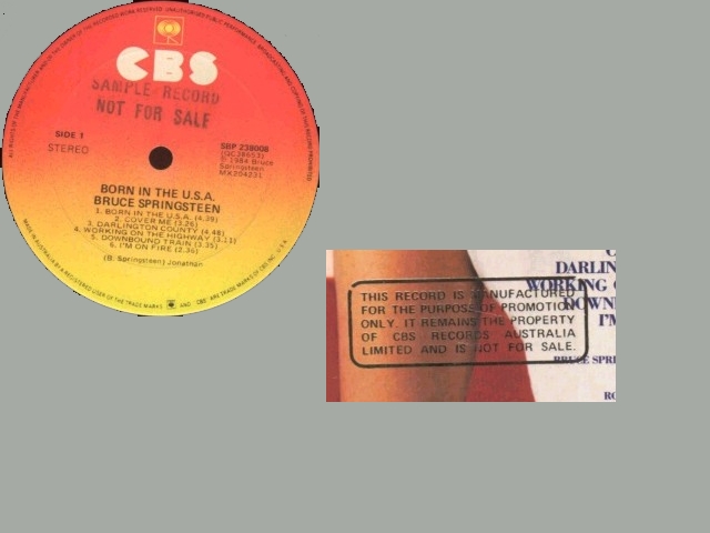 Bruce Springsteen - BORN IN THE USA
